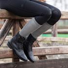 Kniestrümpfe Geschenkbox 2er-Pack QHP Schwarz-Silber