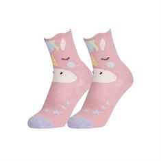 Kniestrümpfe Mini Character Einhorn 2er-Pack LeMieux Mehrfarbig