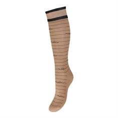 Kniestrümpfe Sassy Allover-Print N BRANDS x Epplejeck Beige