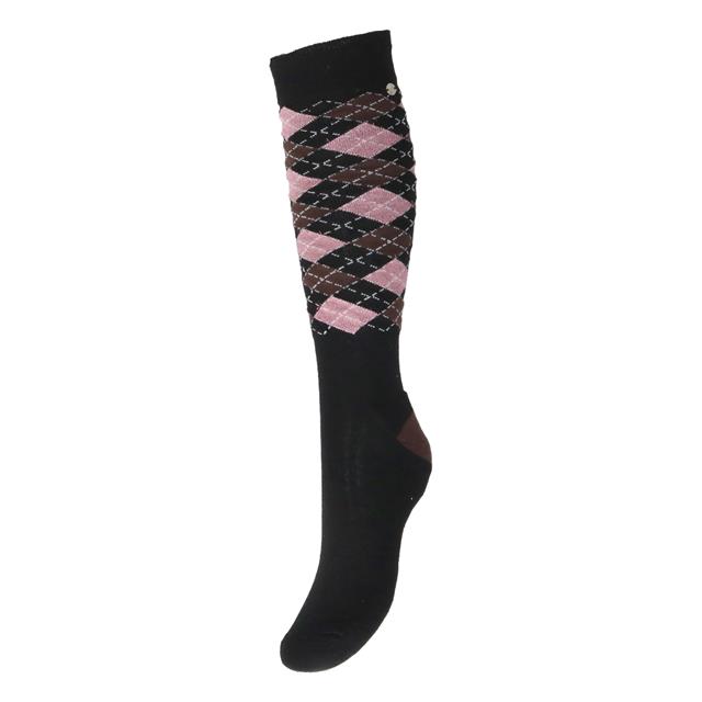 Kniestrümpfe Square Lurex Epplejeck Schwarz-Braun
