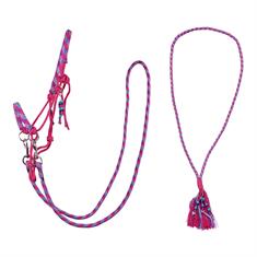 Knotenhalfter Combi Liberty QHP Mittelrosa