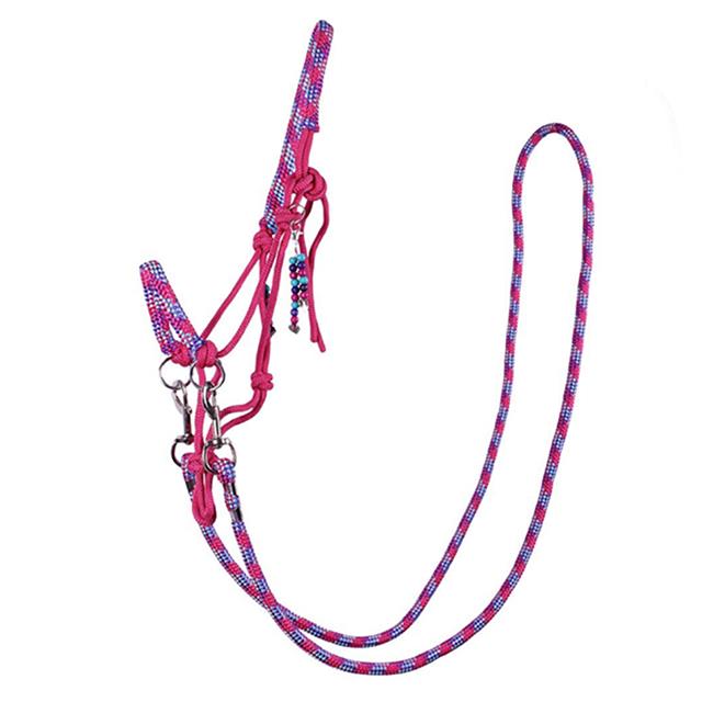 Knotenhalfter Combi Liberty QHP Mittelrosa