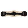 Kurzgurt Cheviot Lammfell BR Schwarz-Beige