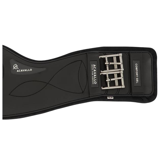 Kurzgurt Comfort Gel Acavallo Schwarz
