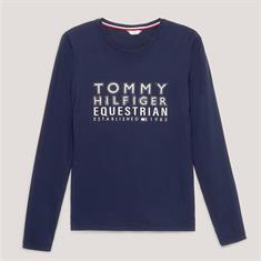 Langarmshirt Paris Tommy Hilfiger Dunkelblau
