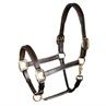 Lederhalfter Padded Leder Harry's Horse Braun