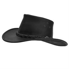 Lederhut Wallaroo Horka Schwarz