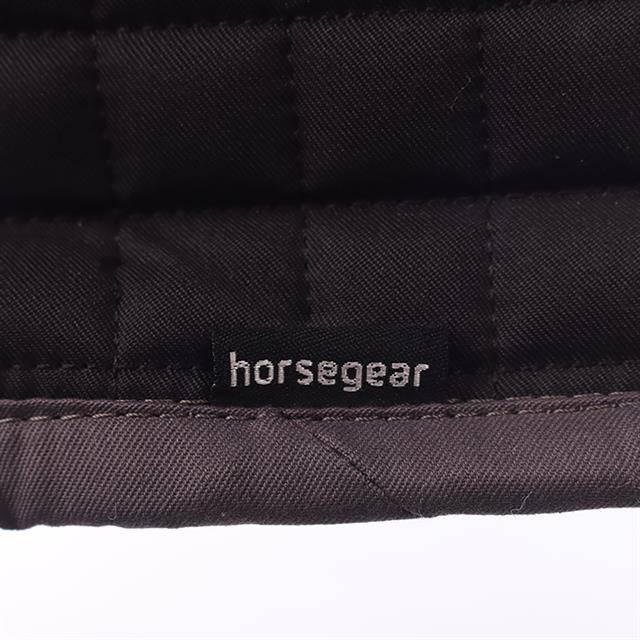 Longiergurtunterlage HGChique HORSEGEAR Schwarz-Grau