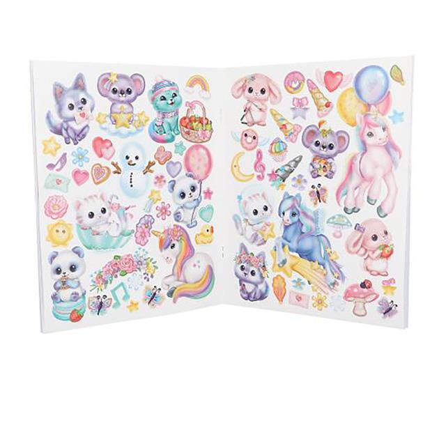 Mal- und Stickerbuch Ylvi & The Minimoomis Create Your Unicorn Depesche Sonstige