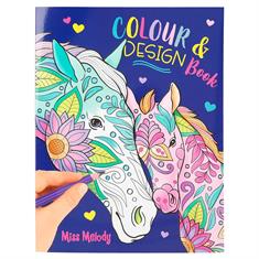 Malbuch Colour & Design Book Miss Melody Sonstige