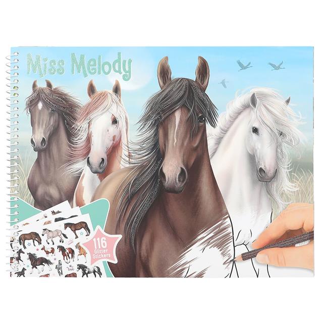 Malbuch Miss Melody Sonstige