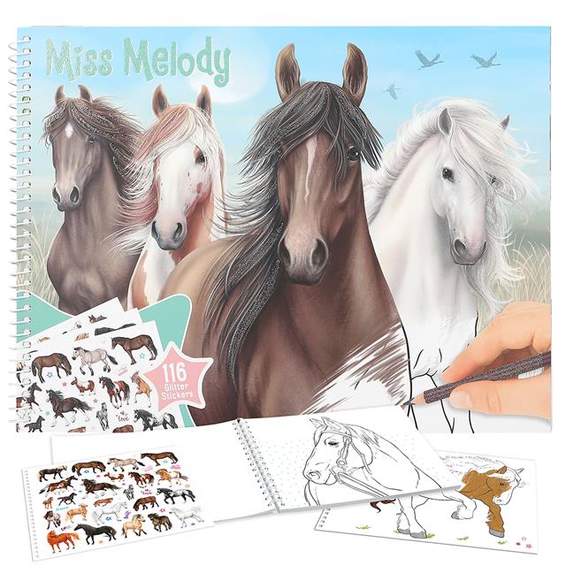 Malbuch Miss Melody Sonstige