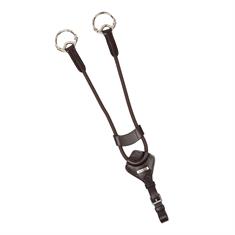 Martingalgabel Elasticated LeMieux Braun-Silber