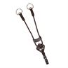 Martingalgabel Elasticated LeMieux Braun-Silber