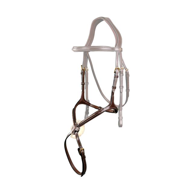 Mexikanisches Reithalfter D Collection Dy'on Braun