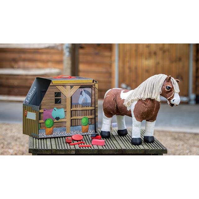 Mini Toy Pony Flash LeMieux Weiß-Braun