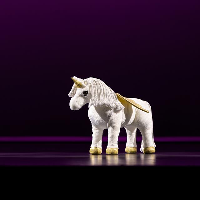 Mini Toy Unicorn Shimmer LeMieux Gold