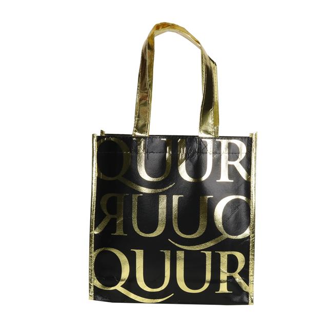 Minishopper All Over Quur Schwarz-Gold