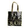 Minishopper All Over Quur Schwarz-Gold