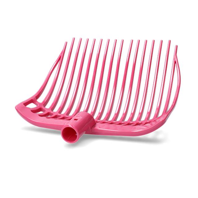 Mistgabel Kunststoff mit Aluminium-Stiel Rosa