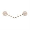 Mähnenschmuck Pearl 10er-Pack QHP Weiß