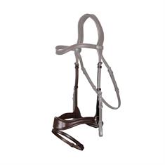 Nasenriemen + Crosspull Riemen D-Motion New English Collection Dy'on Braun