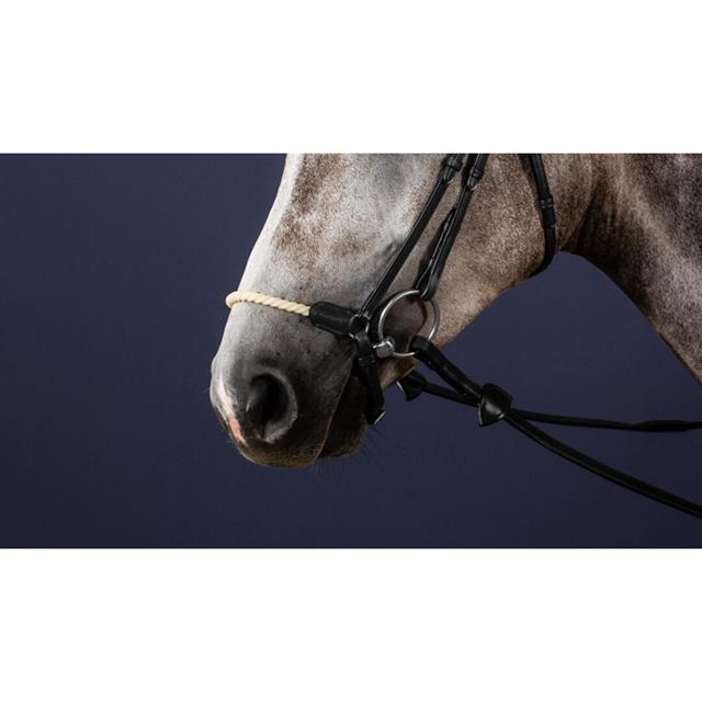Nasenriemen Lage Rope New English Collection Dy'on Schwarz