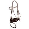 Nasenriemen Matte Large Dressage Collection Dy'on Braun