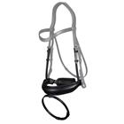 Nasenriemen Matte Large Dressage Collection Dy'on Schwarz