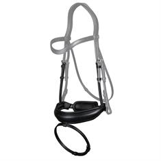 Nasenriemen Matte Large Dressage Collection Dy'on Schwarz