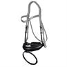 Nasenriemen Matte Large Dressage Collection Dy'on Schwarz