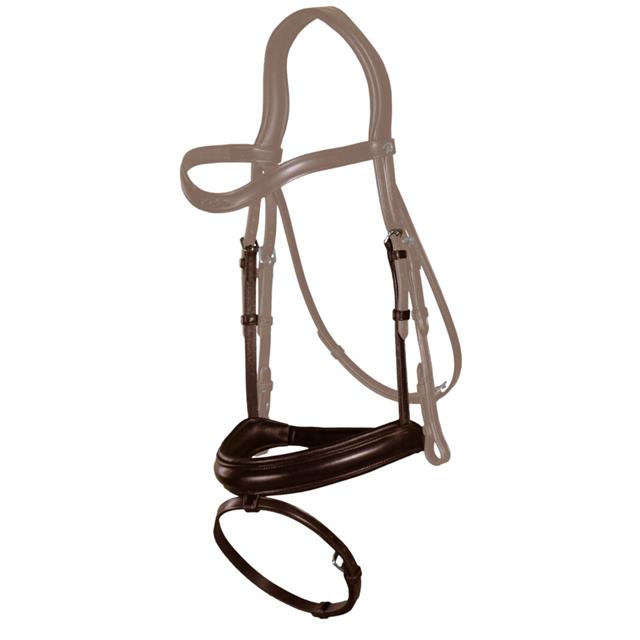 Nasenriemen Matte Medium Dressage Collection Dy'on Braun