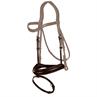 Nasenriemen Matte Medium Dressage Collection Dy'on Braun