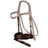 Nasenriemen Matte Medium Dressage Collection Flat Leather Dy'on Braun