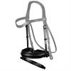 Nasenriemen Matte Medium Dressage Collection Flat Leather Dy'on Schwarz