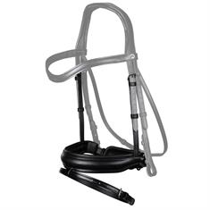 Nasenriemen Matte Medium Dressage Collection Flat Leather Dy'on Schwarz