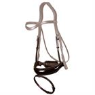 Nasenriemen Patent Large Dressage Collection Dy'on Braun