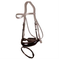 Nasenriemen Patent Large Dressage Collection Dy'on Braun