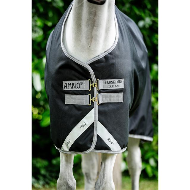 Outdoordecke Amigo Bravo 1200D 100 g Horseware Schwarz-Grau