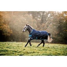 Outdoordecke Amigo Bravo 1200D 50gr Horseware Dunkelblau-Türkis