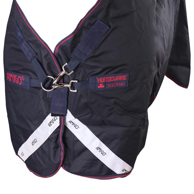 Outdoordecke Amigo Bravo 1200D XL Lite 0gr Horseware Dunkelblau-Dunkelblau
