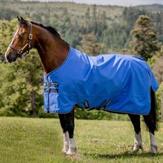 Outdoordecke Amigo Hero Orginal Lite 0 g Pony Horseware Mittelblau-Dunkelblau