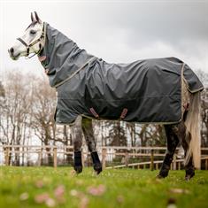 Outdoordecke Amigo Hero Orginal Lite 50 g Horseware Dunkelgrau-Pink