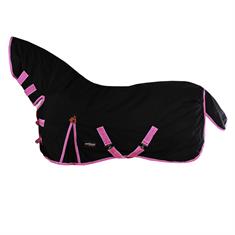 Outdoordecke EJjunior Full Neck 300gr Epplejeck Schwarz-Pink