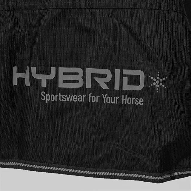 Outdoordecke Hybrid 1200D 0 g Horsegear Schwarz