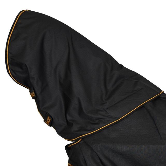 Outdoordecke Irish Turnout Full Neck 50gr Bucas Schwarz-Gold