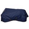 Outdoordecke Irish Turnout Light Pony 50gr Bucas Dunkelblau-Gold