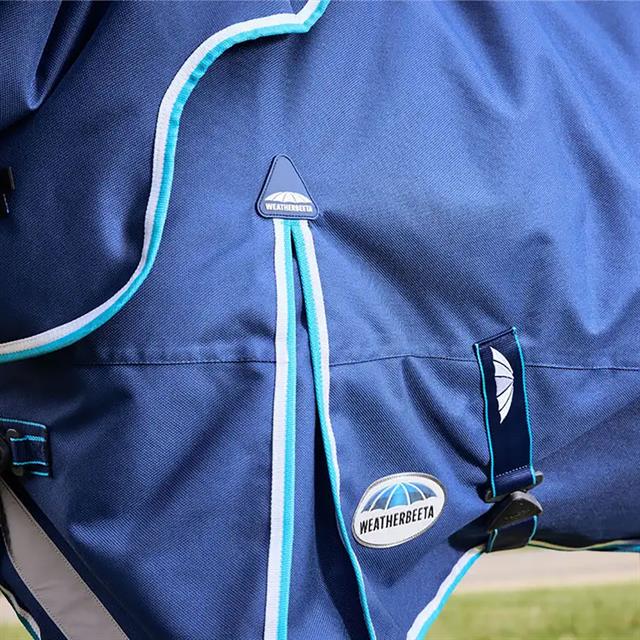 Outdoordecke mit Halsteil ComFiTec Ultra Hardi 220 g WeatherBeeta Blau-Mittelblau