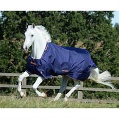 Outdoordecke Therapy Turnout 300gr Bucas Dunkelblau-Orange