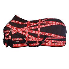 Outdoordecke This Side Up 200gr Epplejeck Schwarz-Rot